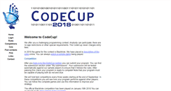 Desktop Screenshot of codecup.nl